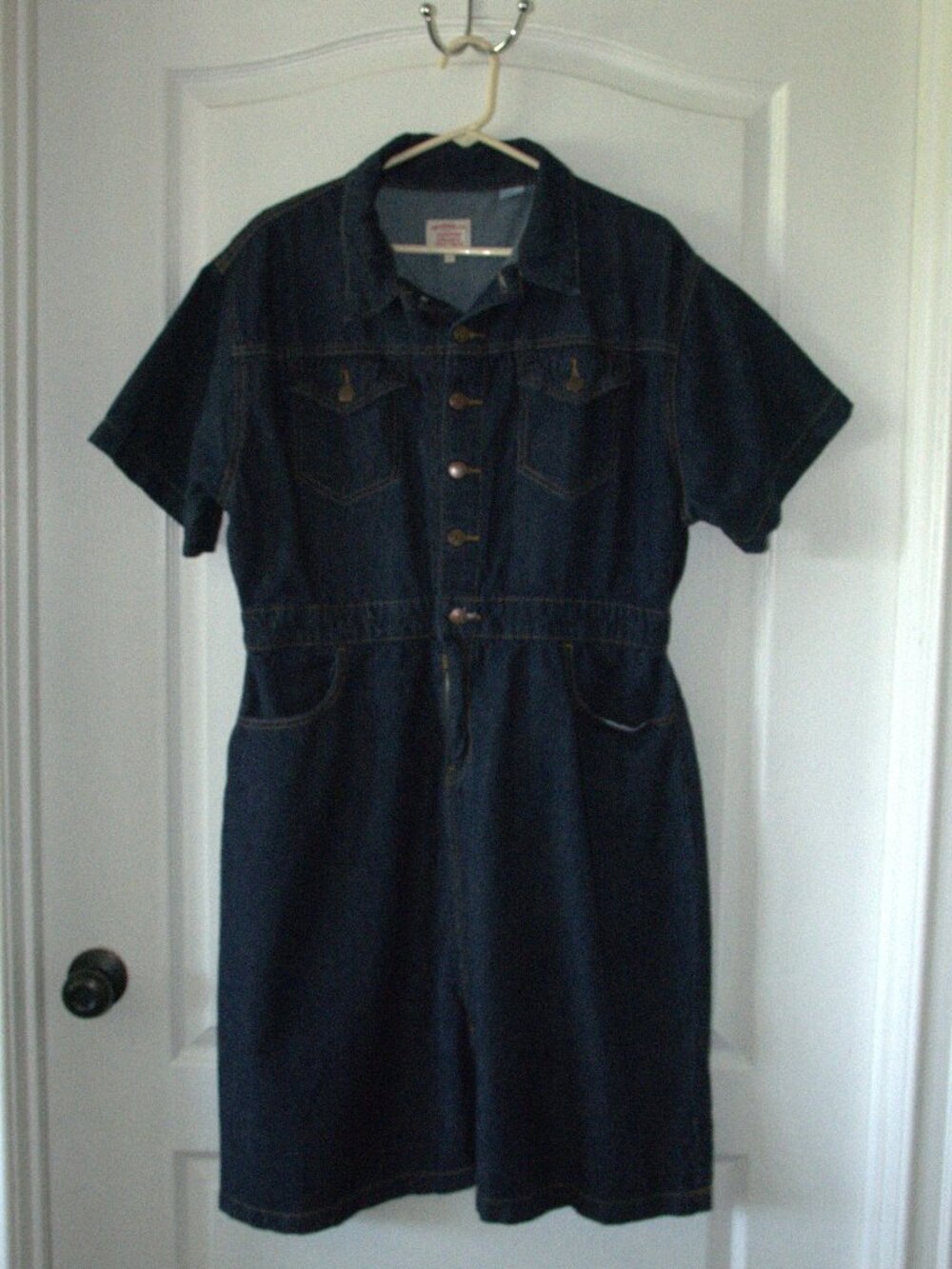 Vtg. Levi's Strauss Signature Women's Denim Dress size Large